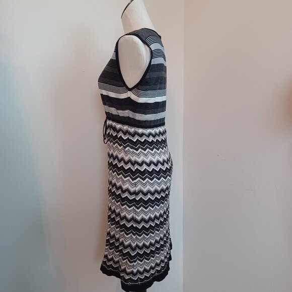 Laundry by Design Dress Chevron Knit Womens size Large - Picture 7 of 14